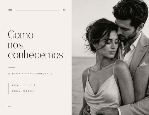 Página “Como nos conhecemos”
